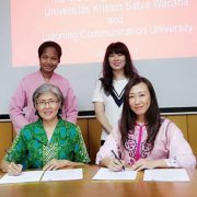 LNCU Delegation Visits Universitas Kristen Satya Wacanain in Indonesia