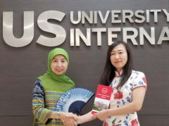 LNCU Delegation Visits Binus University in Indonedia