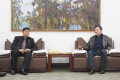 The Delegation of BSB-CAMBRIAN EDUCATION GROUP from Bangladesh Visits LNCU