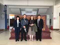 The Delegation from University of Amiens of France Visited LNCU