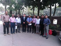 LNCU Delegate in Dhaka