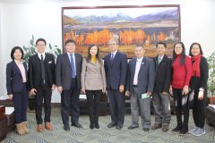 Delegation from University of Management and Economics, Cambodia Visited LNCU