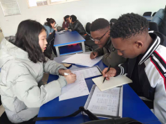 Chinese Tutoring Class of International Education College Started