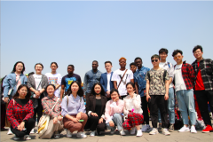 International Students Visited Beiling Park