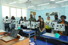 IEC Chinese Painting and Calligraphy Course Started
