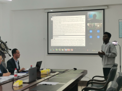 IEC Organized the First Session of Graduation Thesis Defense